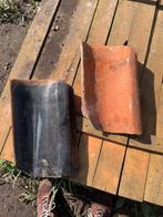 Oude holle dakpannen (natuurrood/geglazuurd), Ophalen, Gebruikt, Steen of Klei, 5 tot 10 m²