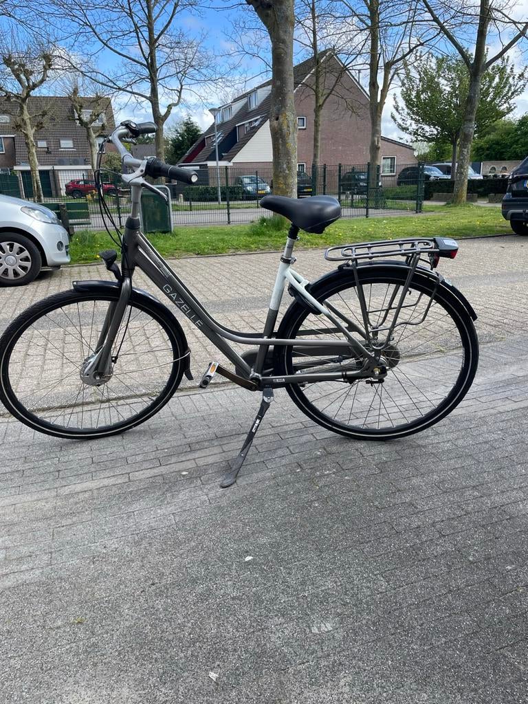 Gazelle damesfiets, Fietsen en Brommers, Fietsen | Dames | Damesfietsen, Ophalen, Gebruikt, Versnellingen, 50 tot 53 cm