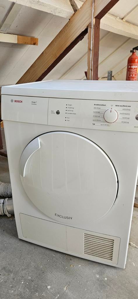 Bosch maxx 7 sensitive afvoerdroger, Witgoed en Apparatuur, Ophalen, 6 tot 8 kg, Gebruikt, Minder dan 85 cm