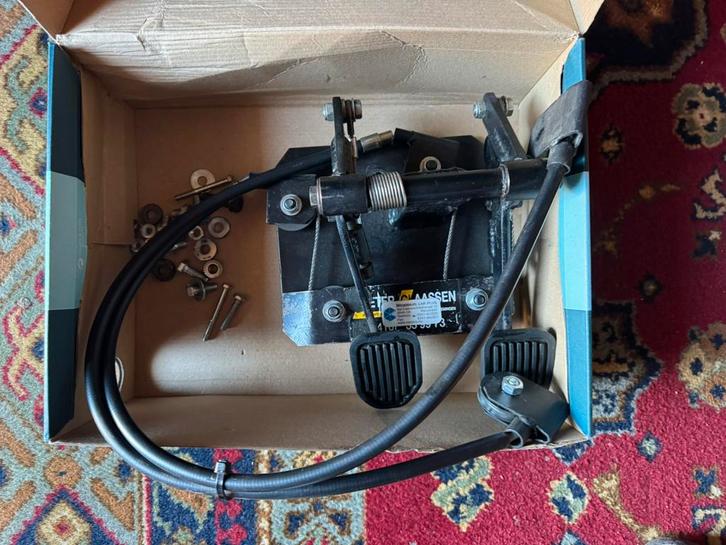 Dubbele bediening leswagen Peter Claasen, Auto diversen, Auto-accessoires, Zo goed als nieuw, Ophalen of Verzenden