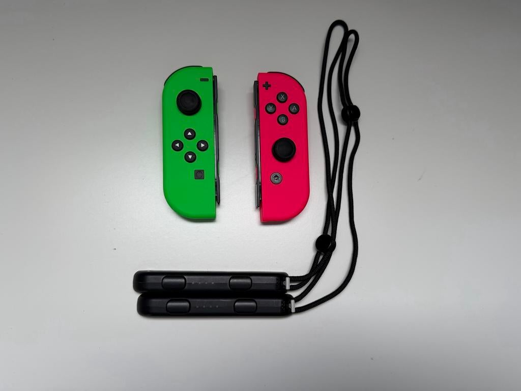 Nintendo Switch Joy-Cons - Neon Rood & Neon Groen, Ophalen of Verzenden, Gebruikt, Met 2 controllers, Switch Original