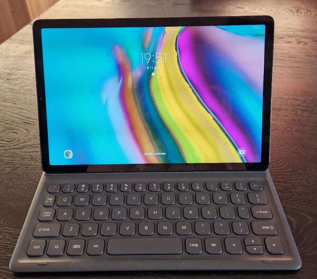 Samsung galaxy tab S5e inclusief toetsenbordhoesje, Computers en Software, Android Tablets, 10 inch, Galaxy tab S5e, Ophalen of Verzenden