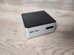 Intel NUC D34010WYKH met 4GB RAM en 128GB NVMe SSD, Computers en Software, Gebruikt, Minder dan 2 Ghz, Intel NUC, Ophalen of Verzenden