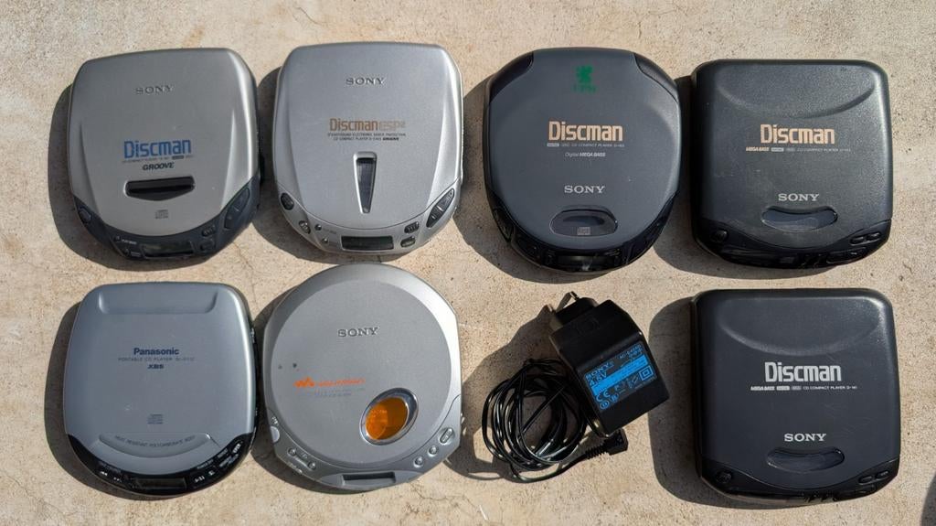 7 x Discman 6 x werkend., Ophalen of Verzenden, Discman