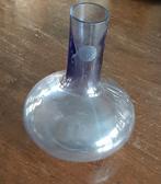 🌹Vintage: V.E.I.P. bloemvaas - Mid-century modern️🏷️€30,-, Overige kleuren, Ophalen of Verzenden, Minder dan 50 cm, Glas