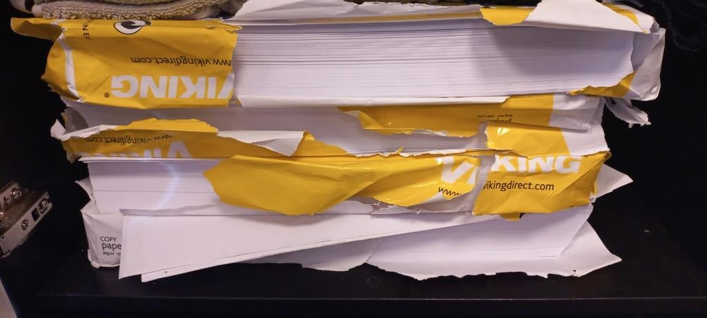 A3 viking papier gratis, Hobby en Vrije tijd, Elektronica-componenten, Ophalen