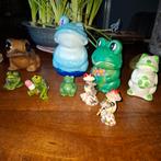 Verzameling van diverse kikkers beeldjes, Ophalen of Verzenden