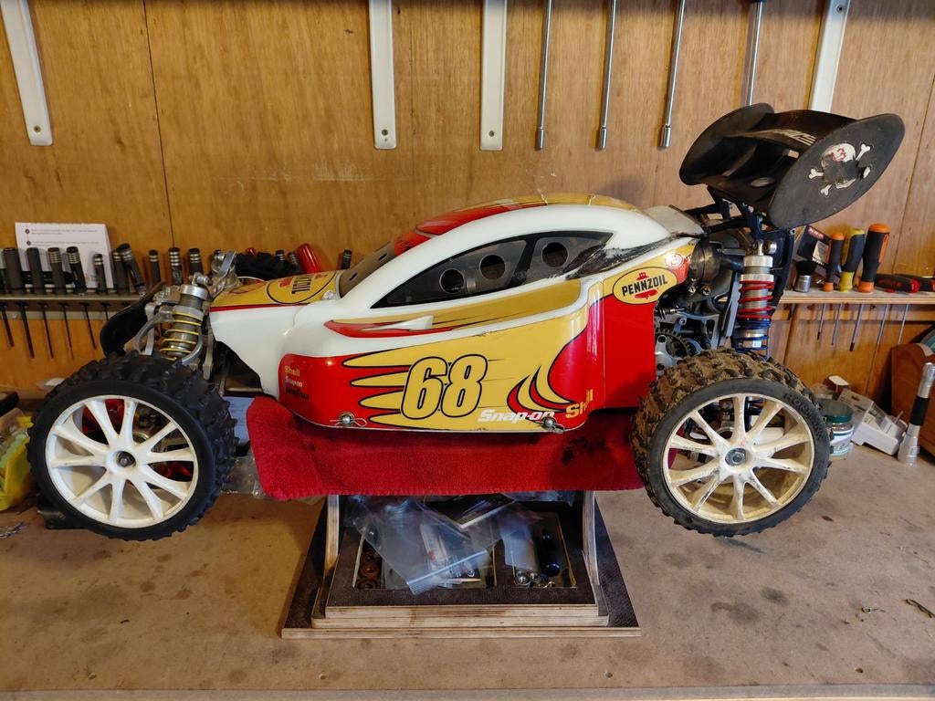Hormann TK10 26 CC motor., Hobby en Vrije tijd, Modelauto's | 1:5 tot 1:12, Gebruikt, Auto, Ophalen