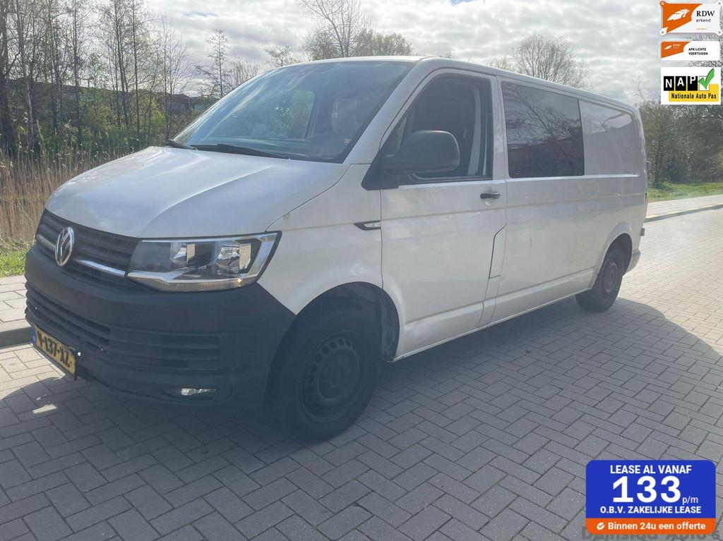 VW Transporter 2.0 TDI L2H1 DC Automaat/Rookt Lees tekst!, Automaat, Gebruikt, Euro 6, 4 cilinders