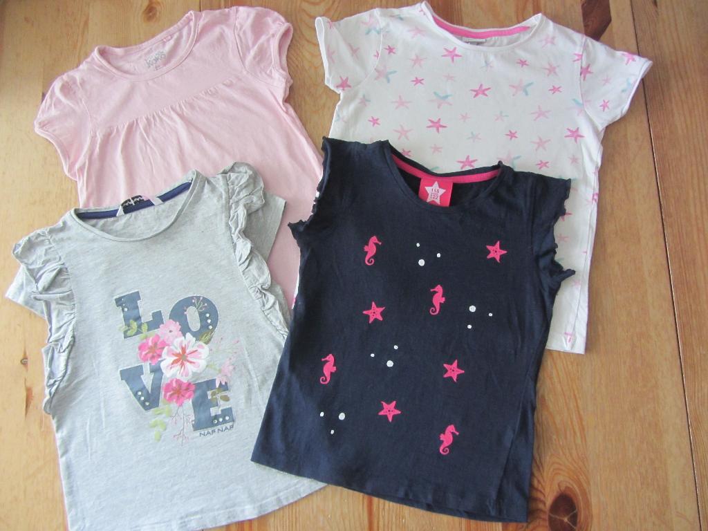 T-shirts maat 116, Ophalen of Verzenden, Zo goed als nieuw, Meisje, Shirt of Longsleeve