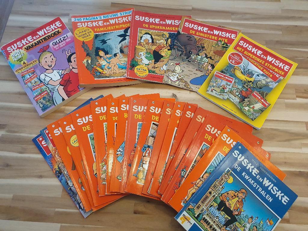 Suske en Wiske titels - start je verzameling of vul hem aan!, Meerdere stripboeken, Ophalen, Gelezen, Willy Vandersteen