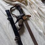 Antieke duitse sabel op naam wo2, Ophalen of Verzenden, Duitsland