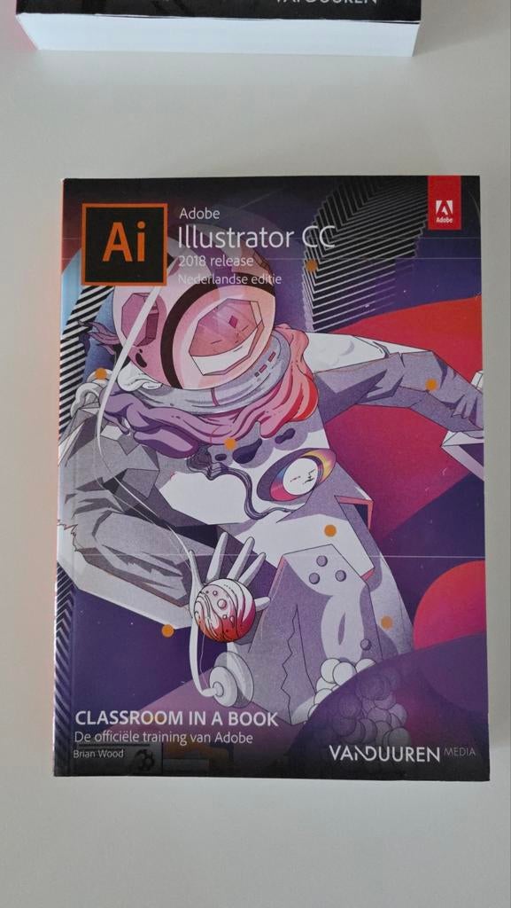 Boek Adobe Illustrator CC 2018, Ophalen of Verzenden