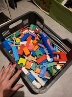 Houten Dominostenen / Bouwblokken - Veel Kleuren!, Ophalen of Verzenden, Gebruikt, Overige merken