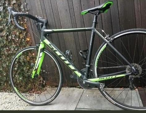 Racefiets, Fietsen en Brommers, Aluminium, Zo goed als nieuw, 15 tot 20 versnellingen, 53 tot 57 cm