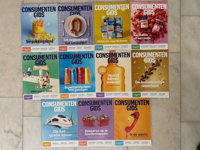 Jaargang Consumentengids 2022 – 11 gidsen, Ophalen of Verzenden, Gelezen, Overige typen