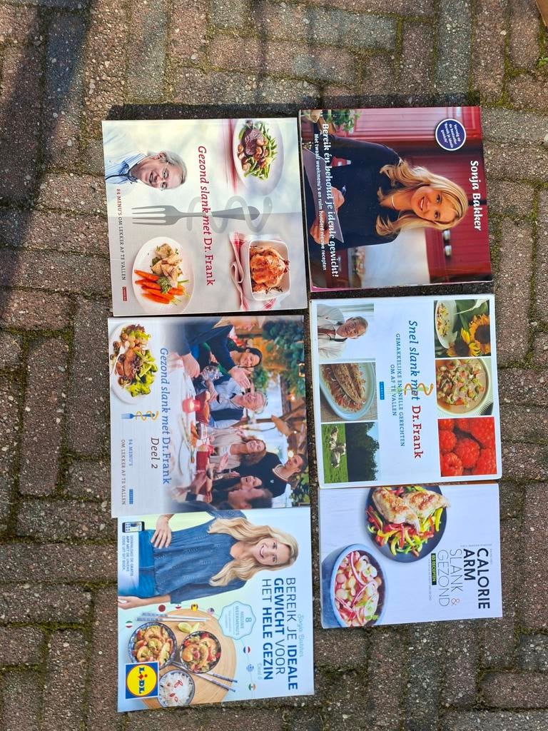 Kookboeken Sonja Bakker en Dr. Frank, Ophalen of Verzenden