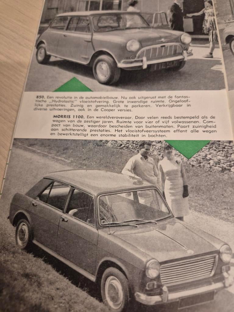 1965 Nederlands Austin Mini Morris 850 woody stationcar, Ophalen of Verzenden, Overige merken