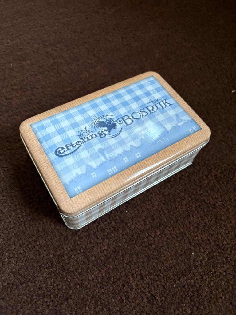 Efteling blikje/doosje, Verzamelen, Efteling, Verzenden, Zo goed als nieuw, Gebruiksvoorwerp