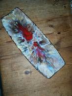 Cakeschaal mid-century lava-achtig, Ophalen, Keramiek, Overige stijlen, Schaal of Schalen