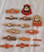 Vintage sigarenbandjes Elisabeth Bas 168 stuks, Ophalen of Verzenden, Gebruikt, Sigarenbandjes