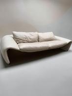 Vintage bank Seagull van Sylvain Joly voor Chateau d'Ax, Design, Tweepersoons, Leer, Ophalen of Verzenden