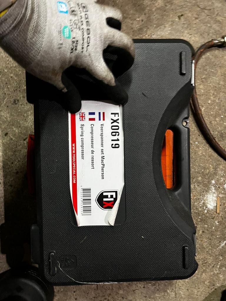 Blokkerset / distributie timing set + veerspanner, Auto diversen, Ophalen, Zo goed als nieuw