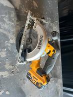 DeWALT DCS391 18V Li-ion XR Accu Cirkelzaag 165mm, Cirkelzaag, Ophalen of Verzenden, Zo goed als nieuw, 30 tot 70 mm