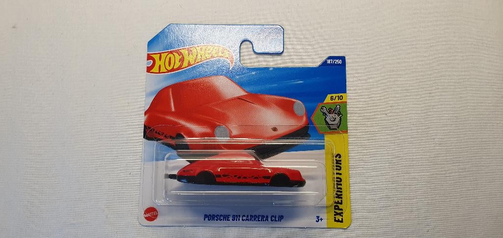 Hot Wheels PORSCHE 911 Carrera Clip red, Ophalen of Verzenden, Nieuw, Auto