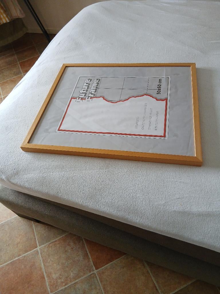 2 licht houten fotolijsten, Audio, Tv en Foto, Fotografie | Fotolijsten, Ophalen, Zo goed als nieuw