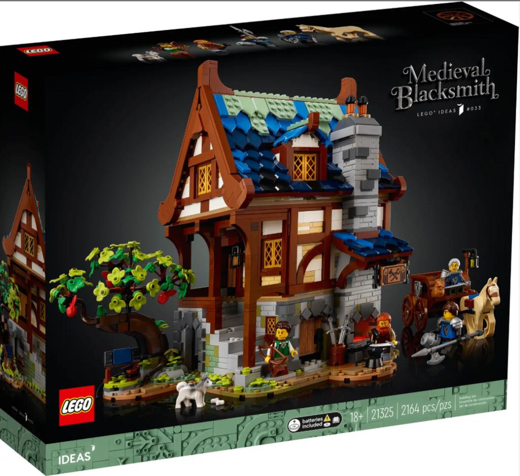 21325 IDEAS Medieval Blacksmith, Lego, Nieuw, Ophalen of Verzenden, Complete set