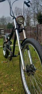 Custom Chopper fiets, Fietsen en Brommers, Ophalen, Gebruikt, Staal, Minder dan 47 cm