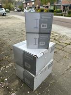 Moderne glazen unieke lampen 2 hoge , 2 kleine lampen, Tuin en Terras, Buitenverlichting, Nieuw, Ophalen of Verzenden, Netvoeding