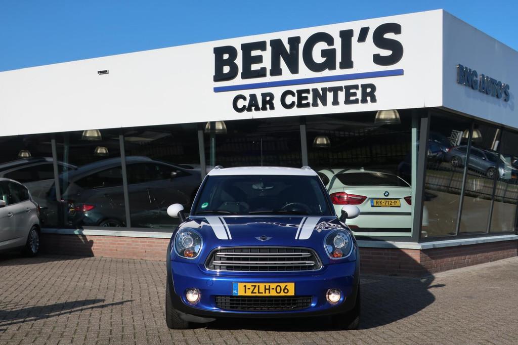 Mini Mini Countryman 1.6 Cooper Knockout Edition 2e EIG_XENO, Auto's, Mini, Voorwielaandrijving, Stof, Gebruikt, Blauw