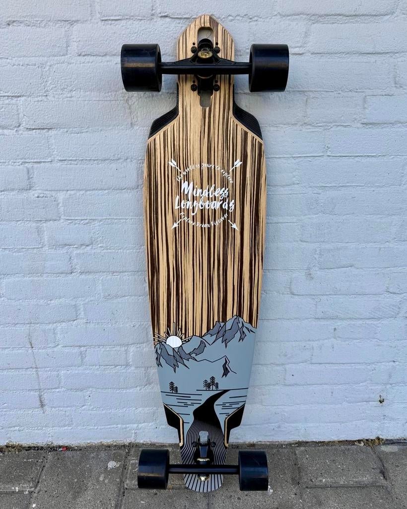 Mindless Longboard Lakota DT IV 40”, Ophalen, Zo goed als nieuw, Skateboard, Longboard