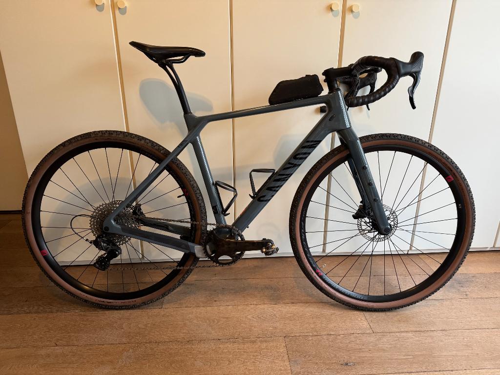 Canyon Grizl CF SL 8 Campagnolo 1by Ekar maat M, Fietsen en Brommers, 28 inch, Carbon, 10 tot 15 versnellingen, Zo goed als nieuw