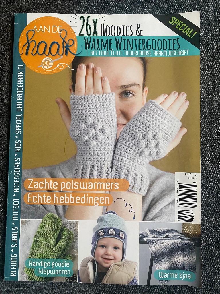 Aan de haak x2 en Tassen speciaal, Ophalen, Nieuw, Haken, Patroon of Boek