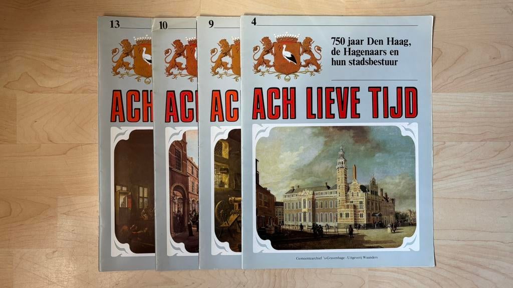 Ach Lieve Tijd 4x Den haag 1983, Boeken, Geschiedenis | Stad en Regio, Ophalen of Verzenden, 19e eeuw, Zo goed als nieuw