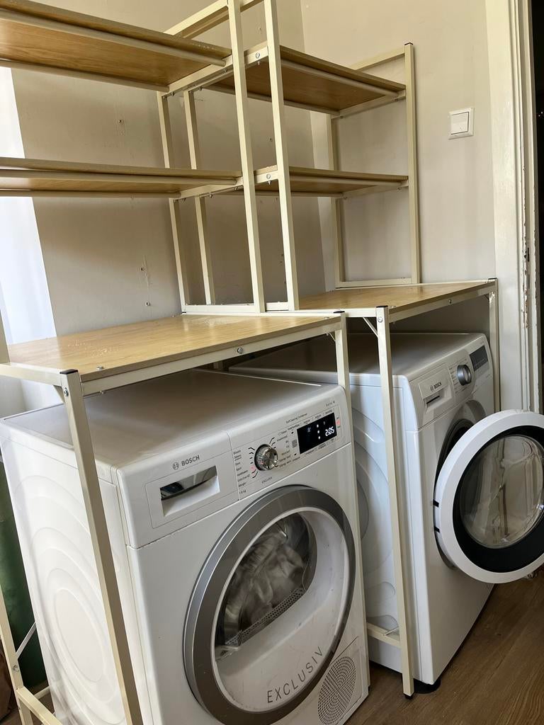 Wasmachine ombouw kasten met planken, Huis en Inrichting, Ophalen, Zo goed als nieuw