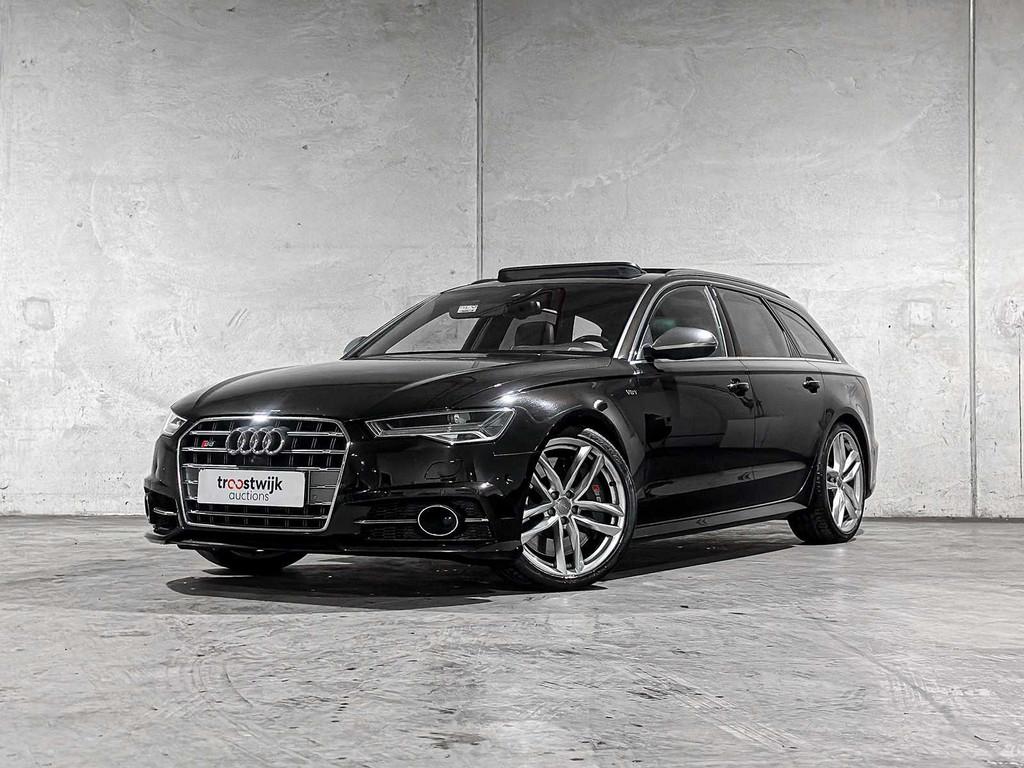 Audi S6 Avant 4.0 TFSI V8 Pro Line+ S-Line 450pk 2016, NZ-38, Auto's, Automaat, 1935 kg, Gebruikt, Bruin