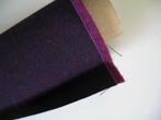 Kvadrat Remix 3 692; aubergine paars; 2x restant meubelstof, Wol, 120 cm of meer, Paars, Ophalen of Verzenden