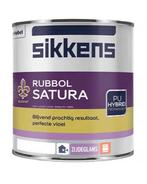 Sikkens Rubbol Satura - Zijdeglans - Wit of RAL 9010, 9016.., -, Wit, -, Nieuw