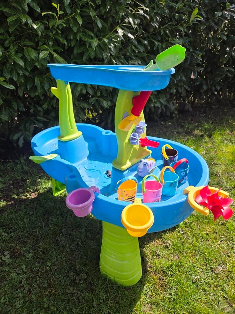 Step2 Rain Showers Splash Pond Watertafel met extra's, Kinderen en Baby's, Speelgoed | Buiten | Los speelgoed, Ophalen, Gebruikt