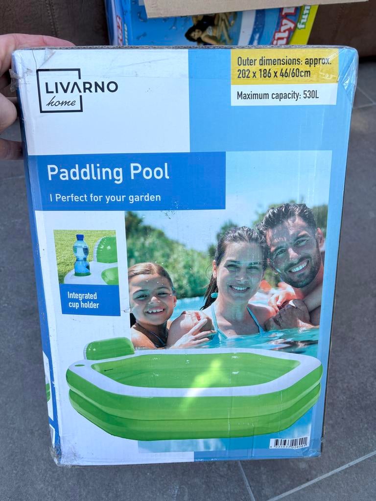Opblaasbaar zwembad Livarno Home, Ophalen, Opblaaszwembad, Nieuw, 200 tot 400 cm