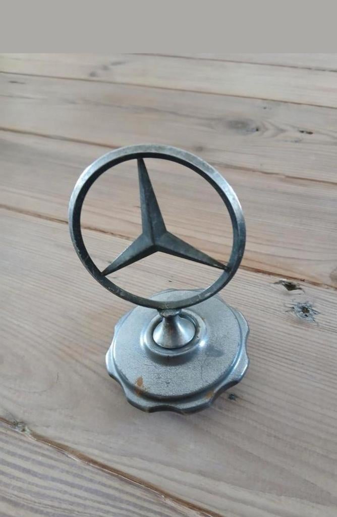 Mercedes-Benz Ster Motorkap Ornament - Vintage, Auto-onderdelen, Ophalen of Verzenden, Gebruikt, Mercedes-Benz