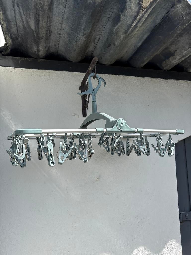 Wasrek met knijpers ZGAN, Ophalen, Gebruikt, Wasrek