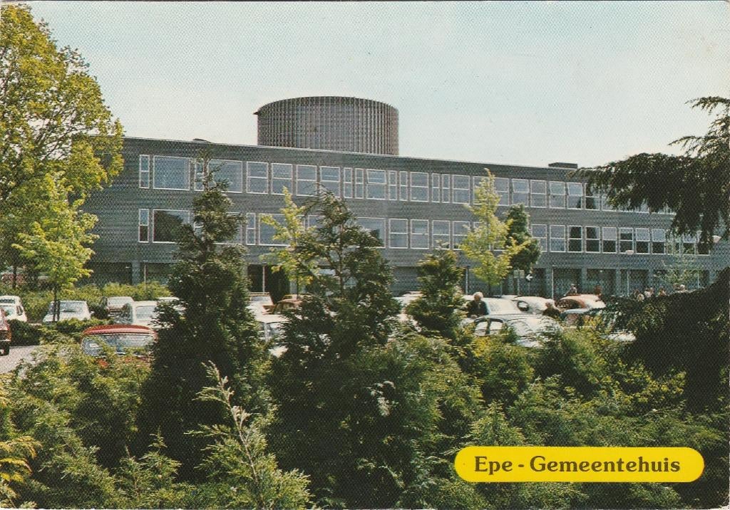 EPE Gemeentehuis, Verzamelen, Ansichtkaarten | Nederland, Gelopen, Gelderland, 1960 tot 1980, Verzenden