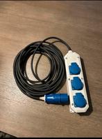 CEE naar Schuko camping stekkerdoos met 10 m kabel, Caravans en Kamperen, Ophalen of Verzenden, Gebruikt