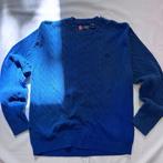 Chaps (Ralph Lauren) kabeltrui - blauw, Ophalen of Verzenden, Zo goed als nieuw, Maat 52/54 (L), Blauw