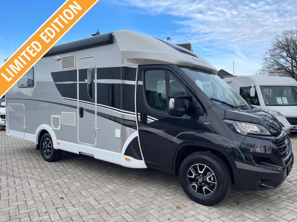 Sunlight T69L Blackline Queensbed 24000km 2021 Euro 6 Airco, Caravans en Kamperen, Campers, Sunlight, Fiat, Bedrijf, Half-integraal